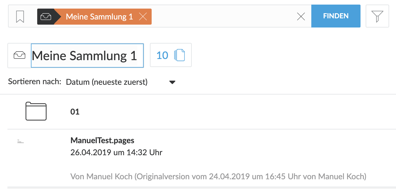 CD - Sammlung und Ordern umbenennen - Titel.png
