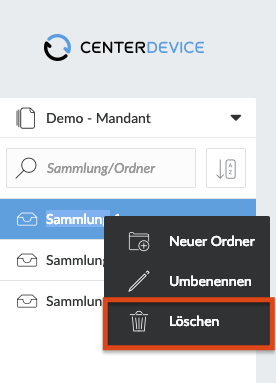 CD - Sammlung löschen Kontextmenü.png